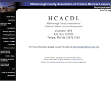 Tablet Screenshot of hcacdl.org